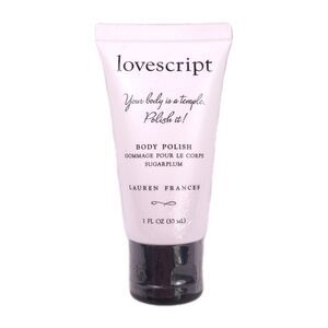 Lovescript Body Polish Sugarplum by Lauren Frances 1oz / 30ml | Exfoliating